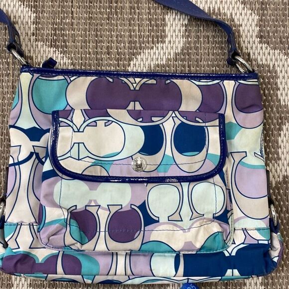 Coach Y2K Kyra Daisy Scarf Crossbody Bag - Picture 2 of 9